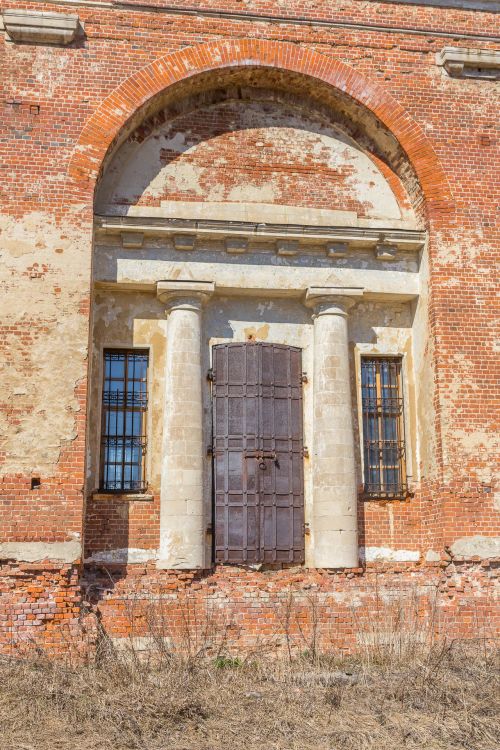 Тулубьево. Церковь Михаила Архангела. фасады, Южный портал