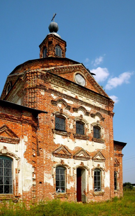 Церковь Воздвижения Креста Господня, Рогозна (Дмитриевский район, Курская область). фасады