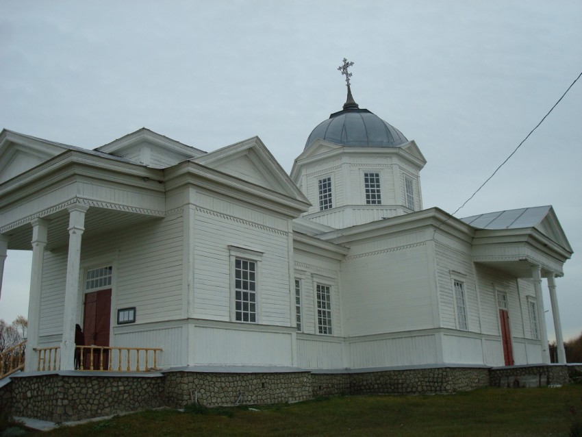 Церковь Вознесения Господня, Романовка (Дмитриевский район, Курская область). фасады