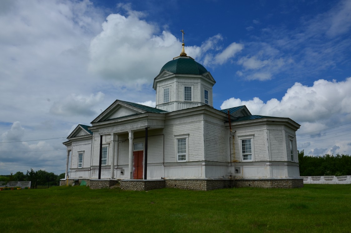 Церковь Вознесения Господня, Романовка (Дмитриевский район, Курская область). фасады
