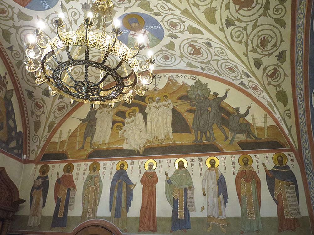 Церковь Новомучеников и исповедников Церкви Русской в Бутове (новая), Южное Бутово (Юго-Западный административный округ (ЮЗАО), г. Москва). интерьер и убранство