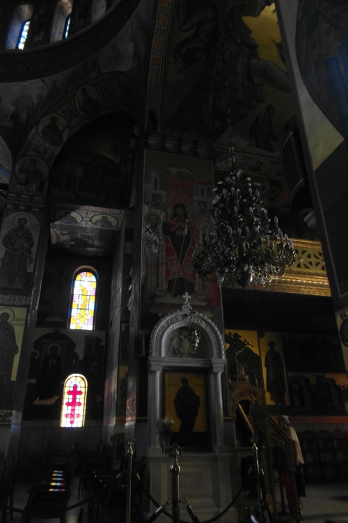 Кафедральный собор Григория Паламы, Салоники (Θεσσαλονίκη) (Центральная Македония, Греция). интерьер и убранство