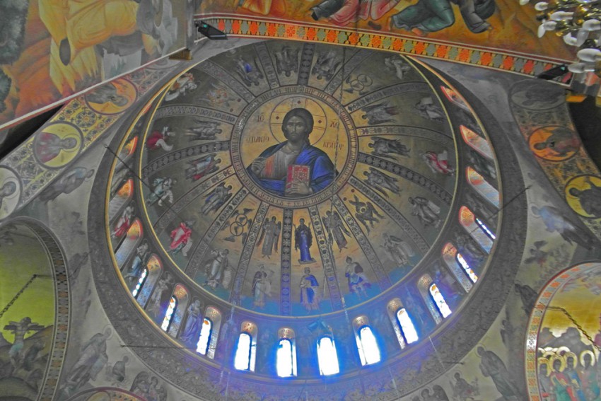 Кафедральный собор Григория Паламы, Салоники (Θεσσαλονίκη) (Центральная Македония, Греция). интерьер и убранство