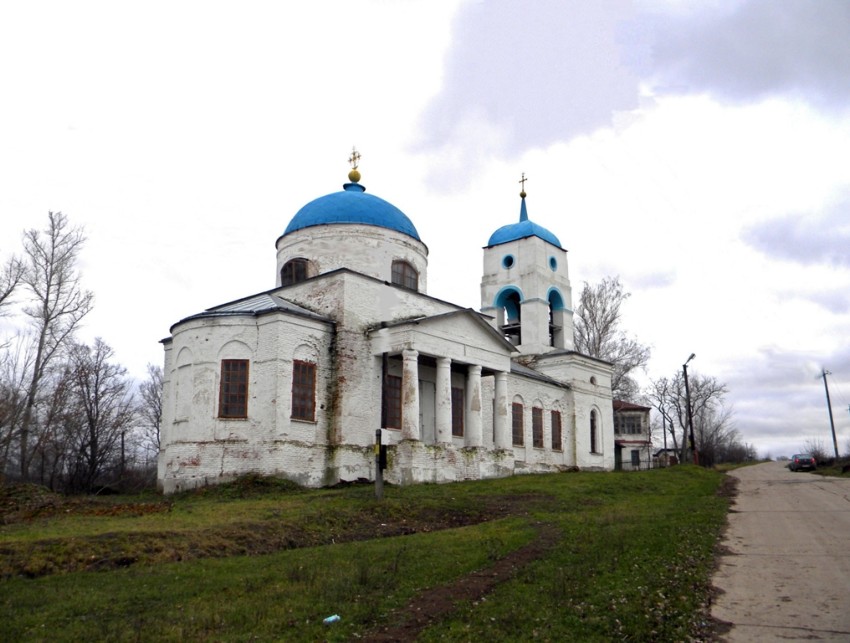 Церковь Николая Чудотворца, Никольское (Золотухинский район, Курская область). фасады