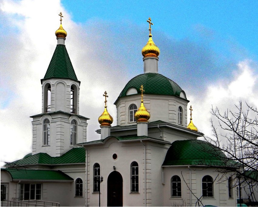 Золотухино. Алексеевский женский монастырь. Церковь Иоанна Предтечи. фасады
