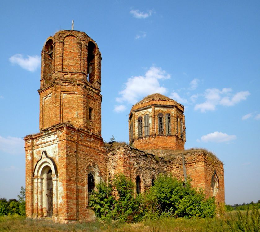 Церковь Никиты мученика, Яндовище (Конышёвский район, Курская область). фасады