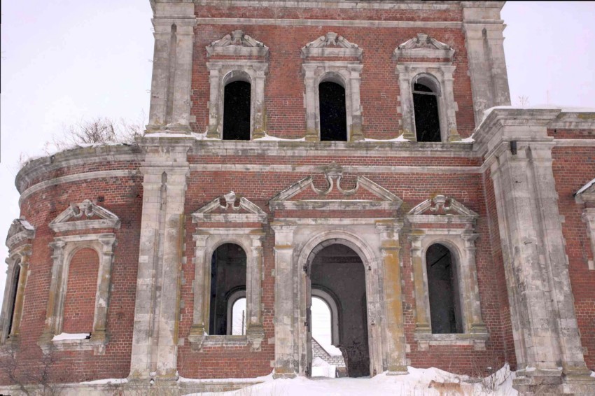 Церковь Покрова Пресвятой Богородицы, Стублё (Михайловский район, Рязанская область). архитектурные детали