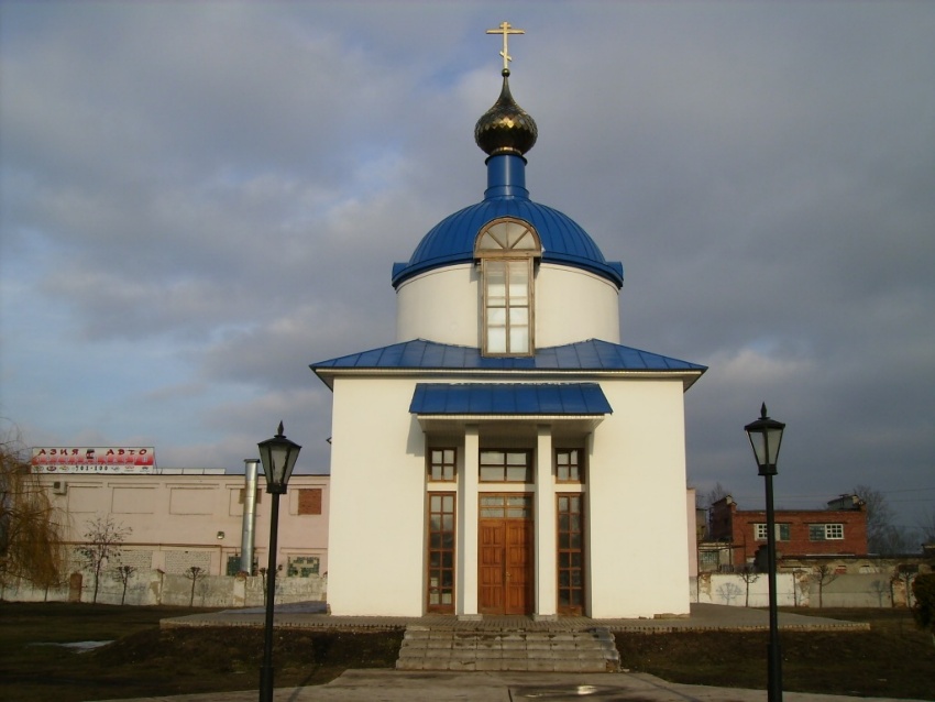 Часовня Успения Пресвятой Богородицы на бывшем Успенском кладбище, Тамбов (Тамбов, город, Тамбовская область). общий вид в ландшафте, Вид с запада