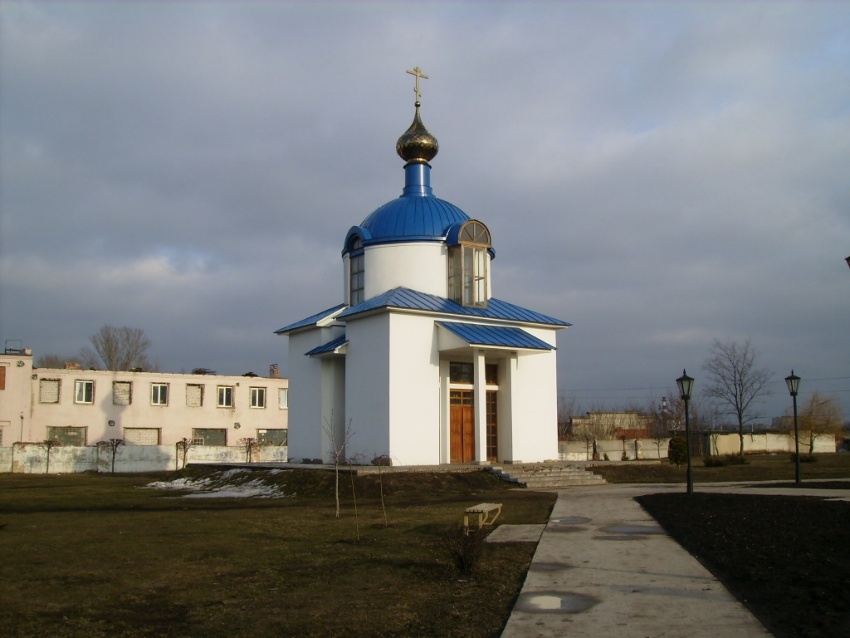 Часовня Успения Пресвятой Богородицы на бывшем Успенском кладбище, Тамбов (Тамбов, город, Тамбовская область). общий вид в ландшафте, Вид с северо-запада