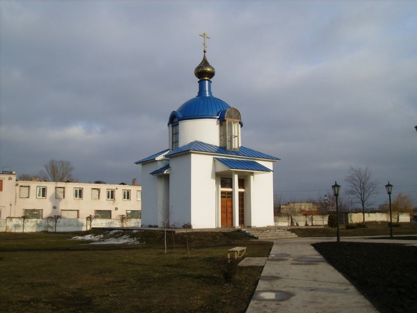 Тамбов. Часовня Успения Пресвятой Богородицы на бывшем Успенском кладбище. общий вид в ландшафте, Вид с северо-запада