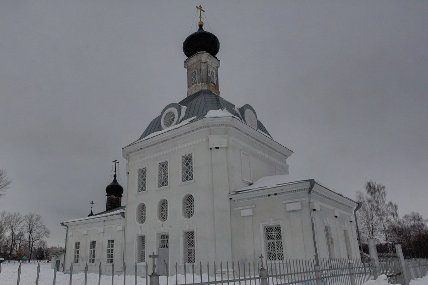 Мочилы. Церковь Рождества Христова. фасады