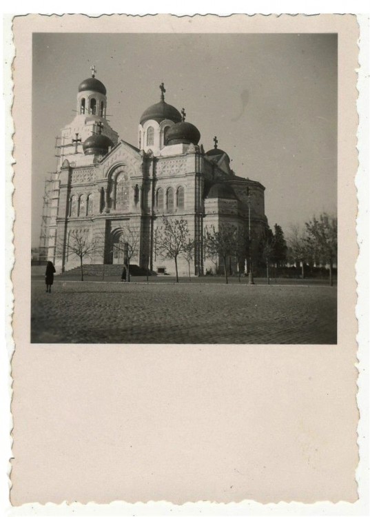 Кафедральный собор Успения Пресвятой Богородицы, Варна (Варненская область, Болгария). архивная фотография, Фото 1943 г. с аукциона e-bay.de