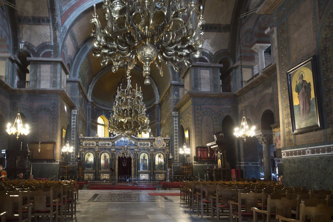 Церковь Софии, Премудрости Божией, Салоники (Θεσσαλονίκη) (Центральная Македония, Греция). интерьер и убранство