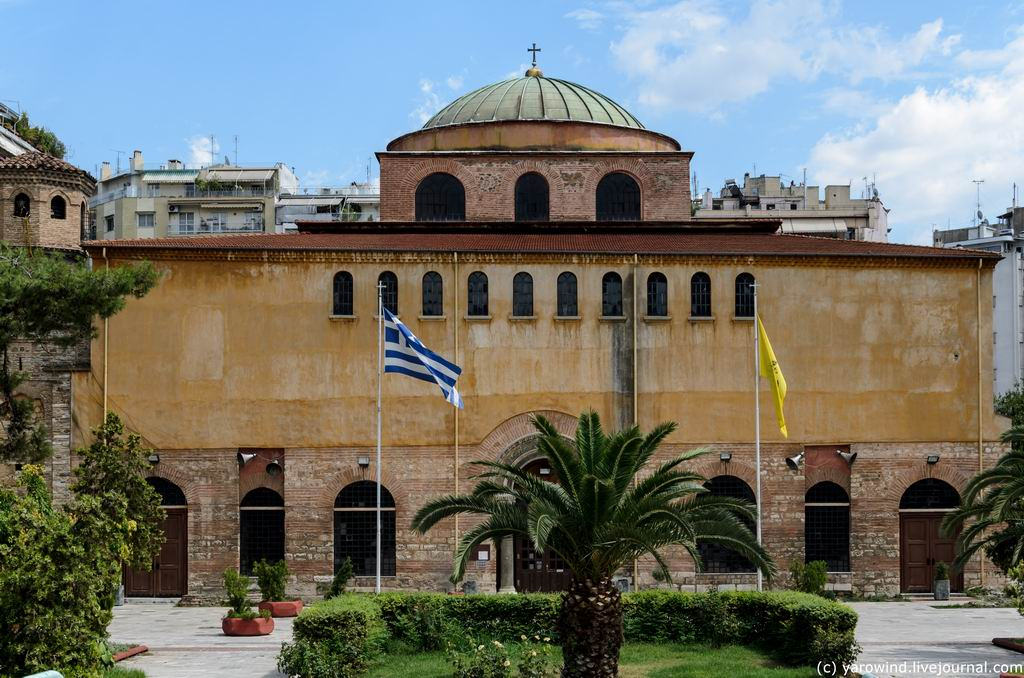 Салоники (Θεσσαλονίκη). Церковь Софии, Премудрости Божией. фасады