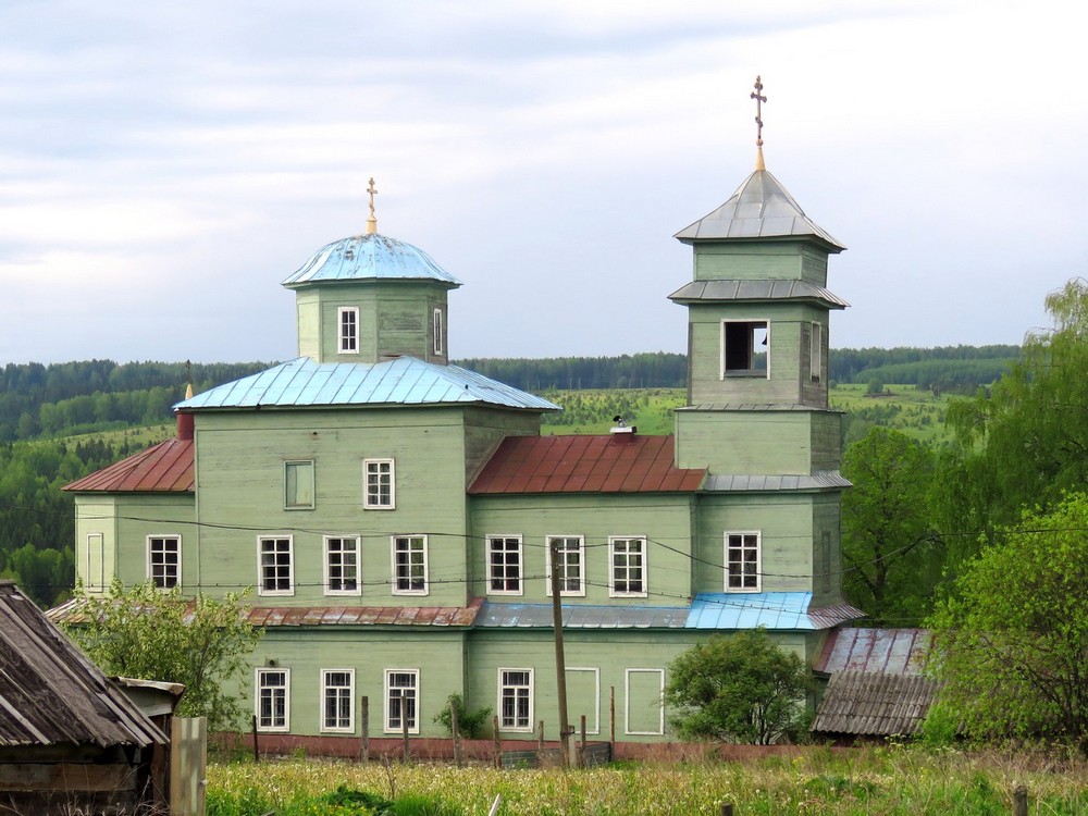 Васильевское. Церковь Вознесения Господня. фасады