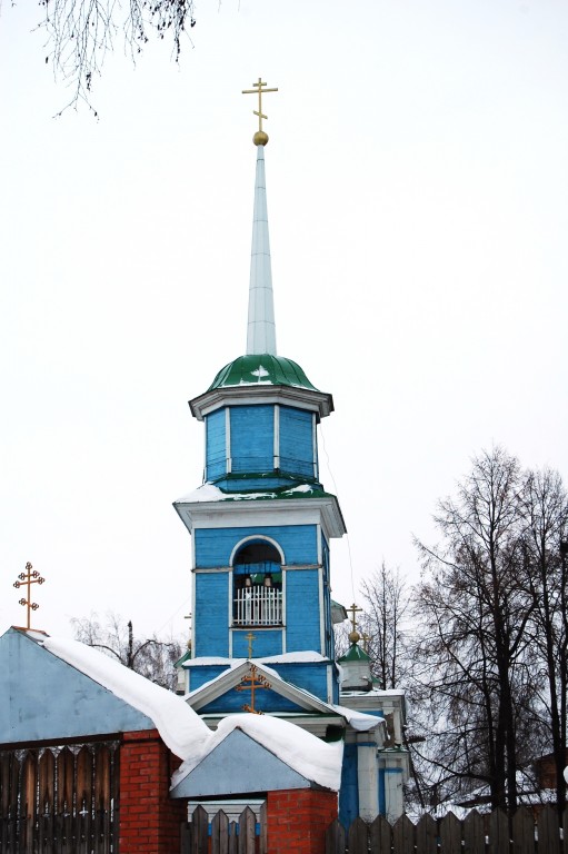 Церковь Благовещения Пресвятой Богородицы, Ильинский (Ильинский район, Пермский край). архитектурные детали, колокольня