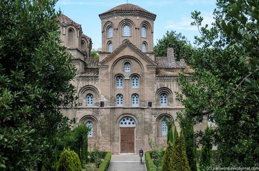 Панагия Халкеон (Богородица медников), Салоники (Θεσσαλονίκη) (Центральная Македония, Греция). фасады