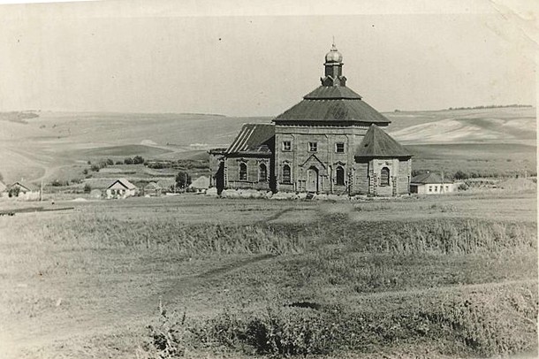 Палатовка 2-я. Церковь Илии Пророка. архивная фотография