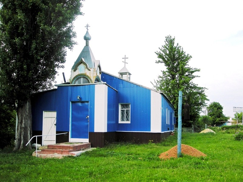 Церковь Рождества Христова, Шеино (Корочанский район, Белгородская область). общий вид в ландшафте, храм Рождества Христова