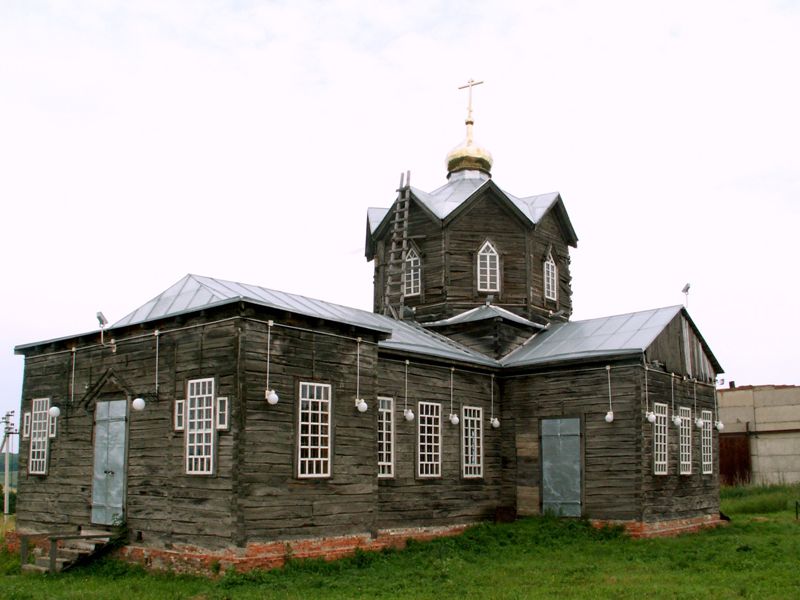Церковь Покрова Пресвятой Богородицы, Захарово (Чернянский район, Белгородская область). общий вид в ландшафте