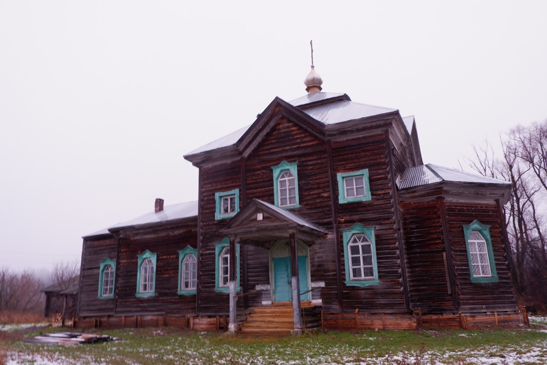 Церковь Вознесения Господня, Куштомак (Еловский район, Пермский край). фасады