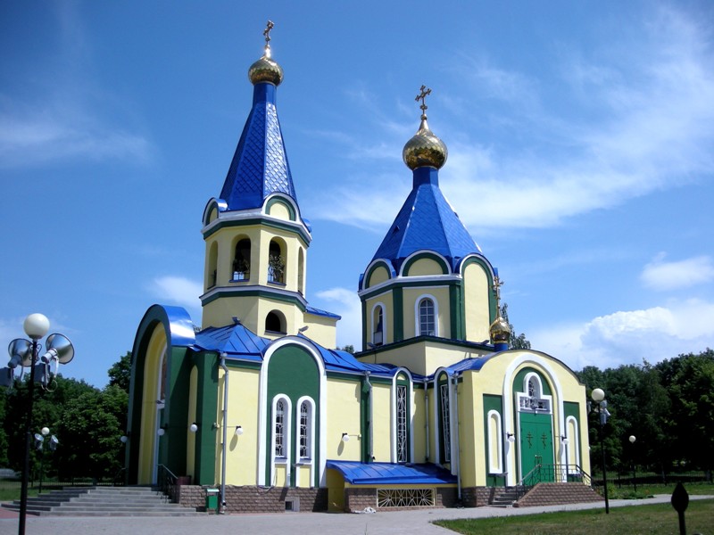 Церковь Троицы Живоначальной, Большетроицкое (Шебекинский район, Белгородская область). общий вид в ландшафте
