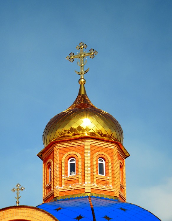 Церковь Покрова Пресвятой Богородицы (новая), Новая Таволжанка (Шебекинский район, Белгородская область). архитектурные детали, Строящийся новый храм Покрова Пресвятой Богородицы 
