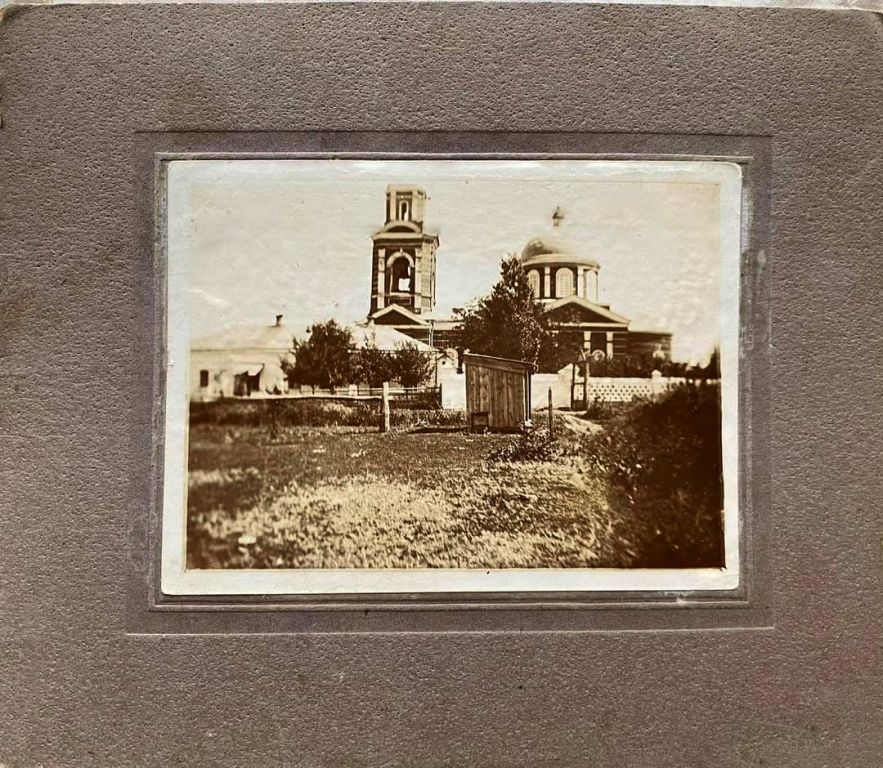 Церковь Михаила Архангела, Чураево (Шебекинский район, Белгородская область). архивная фотография, Частная коллекция. Фото 1900-х годов