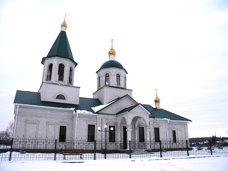Церковь Рождества Христова, Безлюдовка (Шебекинский район, Белгородская область). общий вид в ландшафте