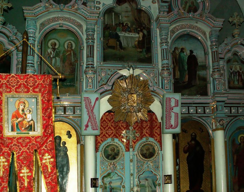 Воскресенский женский монастырь. Церковь Воскресения Христова, Зимовенька (Шебекинский район, Белгородская область). интерьер и убранство