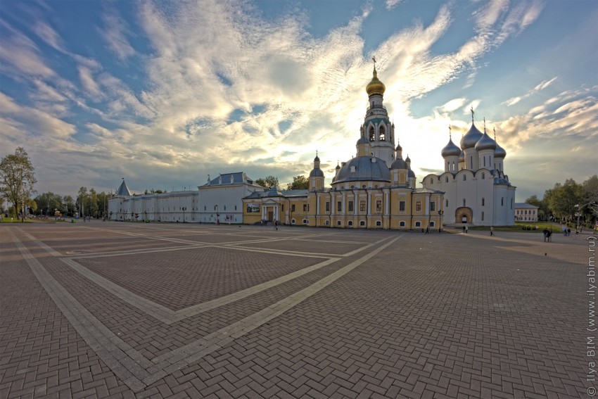 Архиерейский двор, Вологда (Вологда, город, Вологодская область). фасады