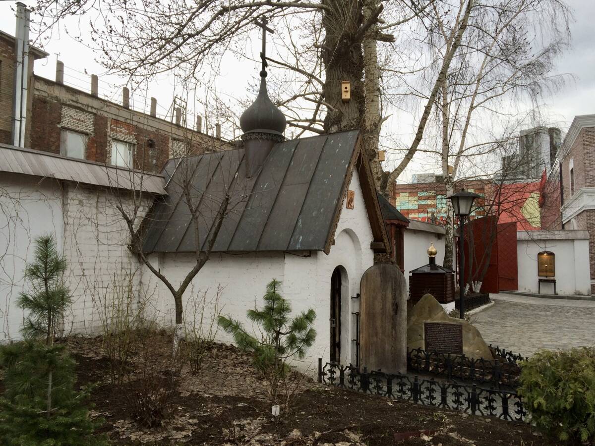 Часовня Кирилла Белозерского в Старом Симонове, Даниловский (Южный административный округ (ЮАО), г. Москва). фасады