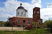 Церковь Михаила Архангела, Реконструирован купол<br>, Вороново, Задонский район, Липецкая область