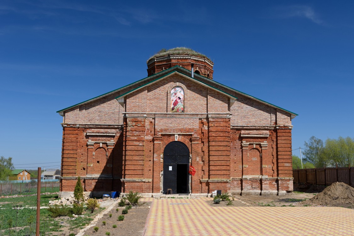 Церковь Рождества Христова, Мокрый Корь (Ясногорский район, Тульская область). фасады, Мокрый Корь. Церковь Рождества Христова