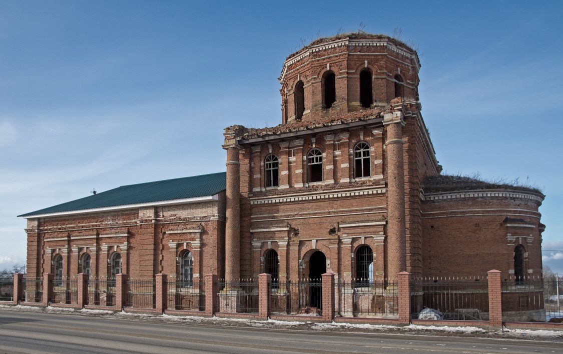 Мокрый Корь. Церковь Рождества Христова. фасады