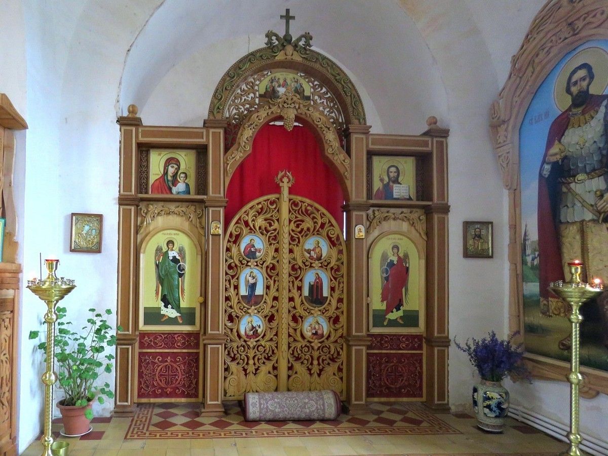 Церковь Рождества Христова, Мокрый Корь (Ясногорский район, Тульская область). интерьер и убранство, Интерьер южного придела