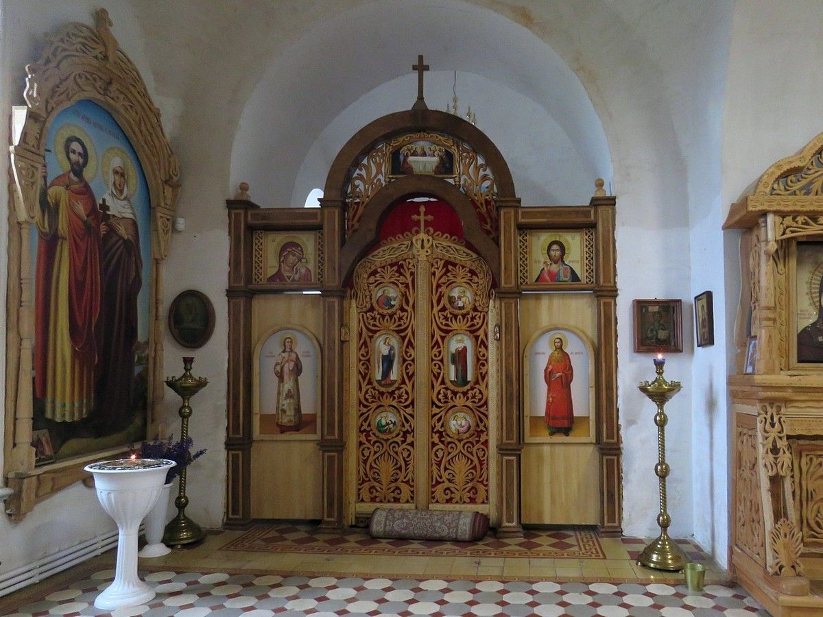 Церковь Рождества Христова, Мокрый Корь (Ясногорский район, Тульская область). интерьер и убранство, Интерьер северного придела