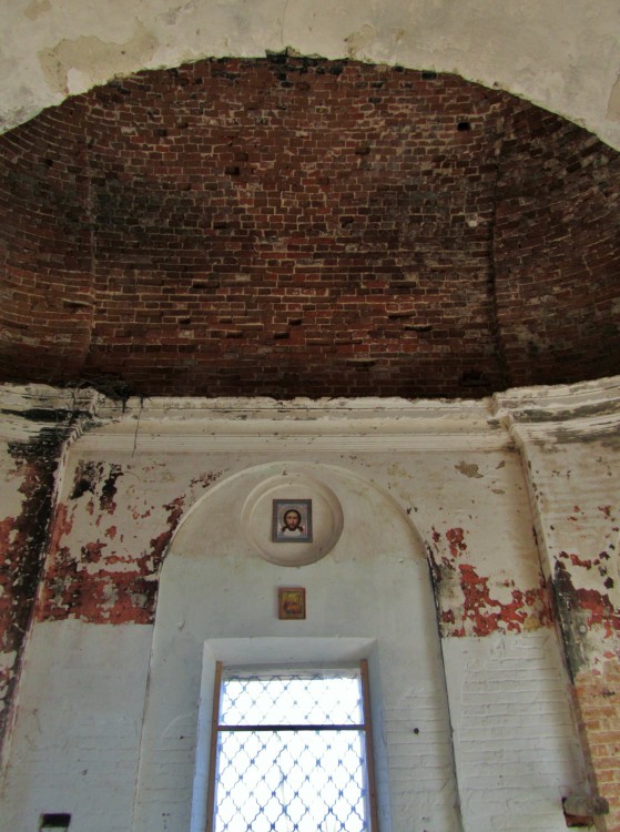 Церковь Михаила Архангела, Горки (Ясногорский район, Тульская область). интерьер и убранство, свод алтарной части