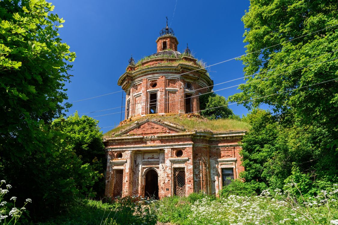 Церковь Михаила Архангела, Горки (Ясногорский район, Тульская область). фасады, Горки. Церковь Михаила Архангела.