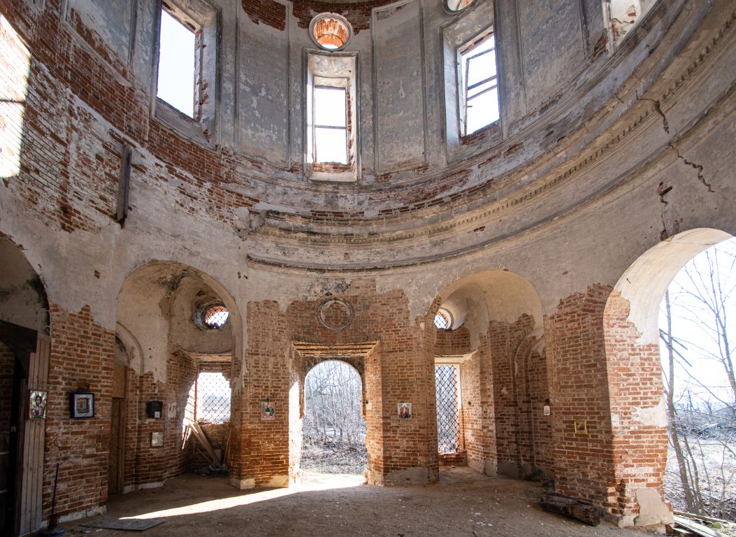 Церковь Михаила Архангела, Горки (Ясногорский район, Тульская область). интерьер и убранство