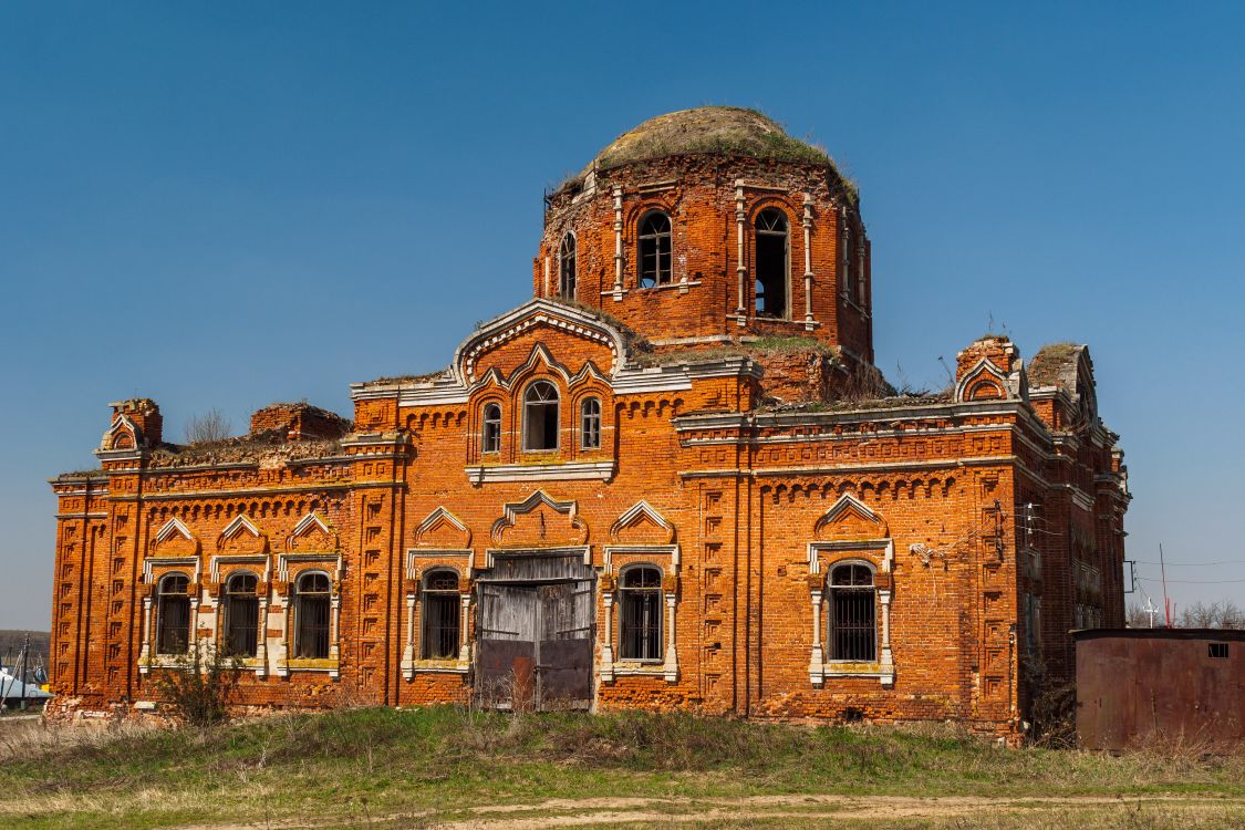 Денисово. Церковь Покрова Пресвятой Богородицы. фасады, Денисово. Церковь Покрова Пресвятой Богородицы