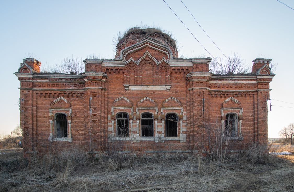 Церковь Покрова Пресвятой Богородицы, Денисово (Ясногорский район, Тульская область). фасады