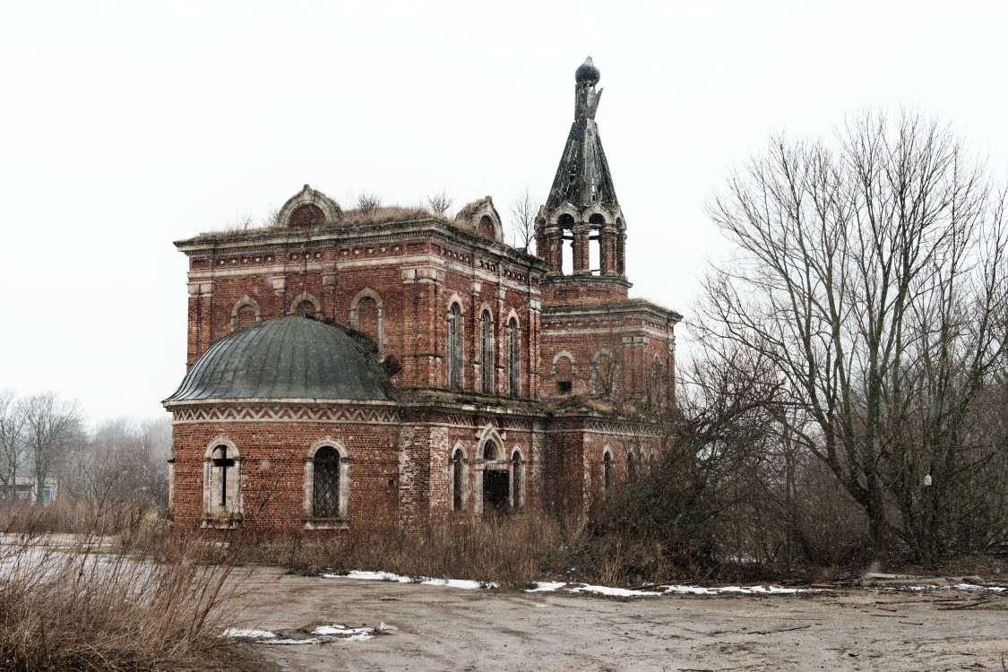 Теляково. Церковь Рождества Пресвятой Богородицы. фасады