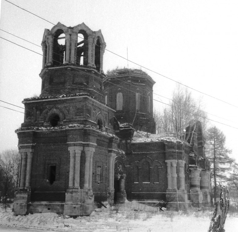 Горшково. Церковь Воскресения Христова. фасады