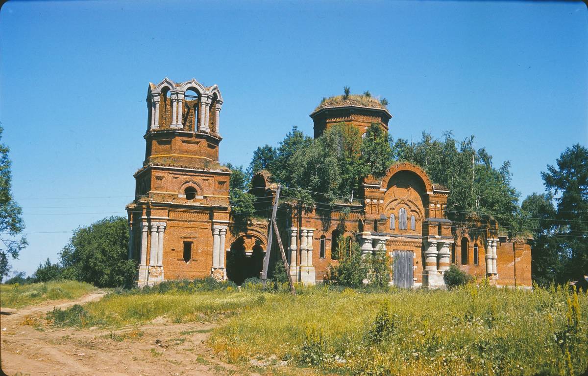 фасады. Церковь Воскресения Христова, Горшково (Ясногорский район, Тульская область)