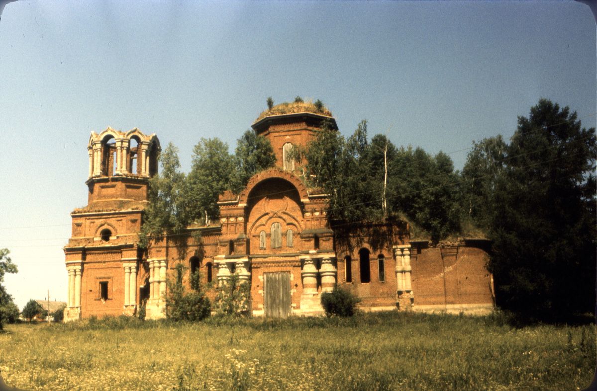 документальные фотографии. Церковь Воскресения Христова, Горшково (Ясногорский район, Тульская область)