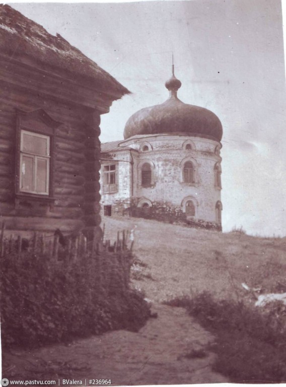 Большое Хорошово. Церковь Иоанна Дамаскина. архивная фотография, 1920—1930,Направление съемки:северо-запад. с сайта https://pastvu.com/p/236964