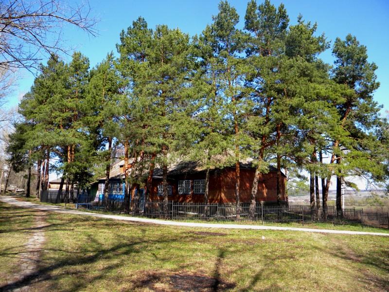 Моленная Николая Чудотворца, Кошлаково (Шебекинский район, Белгородская область). общий вид в ландшафте