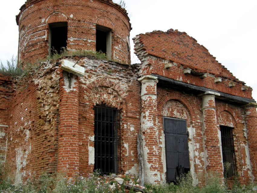 Церковь Михаила Архангела, Вороново (Задонский район, Липецкая область). архитектурные детали