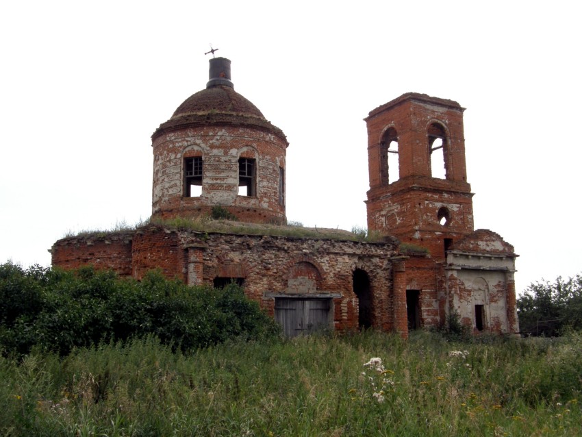 Церковь Михаила Архангела, Вороново (Задонский район, Липецкая область). фасады